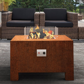 Gas Fired Corten Steel Fire Pits (4650761257020)