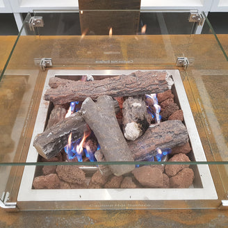 Gas Fired Corten Steel Fire Pits (4650761257020)