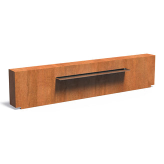 Pond Wall Fixed with Water Blade - Corten (7126989799484)