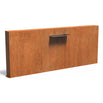 Pond Water Wall Free Standing with Water Blade - Corten (7128166629436)