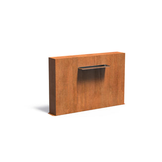 Pond Water Wall Free Standing with Water Blade - Corten (7128166629436)