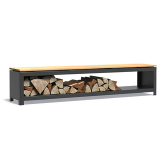 Steel Log Store Benches (4650766041148)