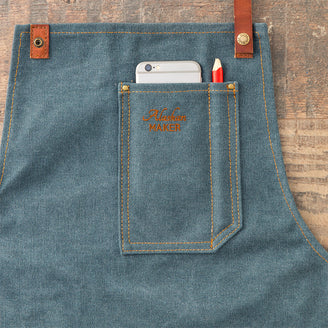 Denim Full Apron (4650469228604)