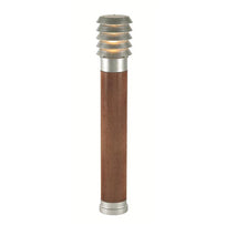 Alta Wooden Outdoor Bollard Lanterns (4648844656700)