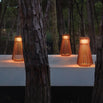 Ray Teak LED Lantern (4651920654396)