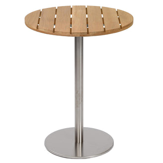 Canteen Outdoor Stainless Steel Thin Pedestal Table Base (4653317324860)