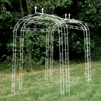 Fleur de Lys Linked Rose Arch (7119425503292)