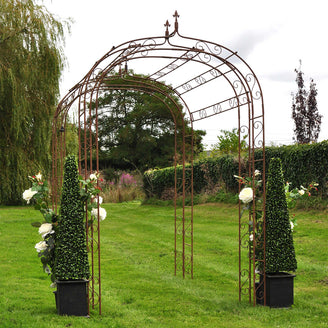 Fleur de Lys Linked Rose Arch (7119425503292)