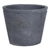 Black Smoked Terracotta Plant Pot (4734366711868)