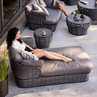 Basket Outdoor Daybeds with Cushions (6746898268220)