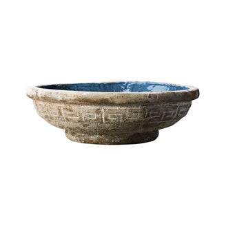 Glazed Aged Stoneware Bowl (7138285289532)