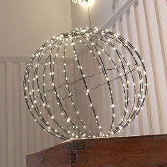 Outdoor LED Illuminated Decorative Spheres (4653347110972)