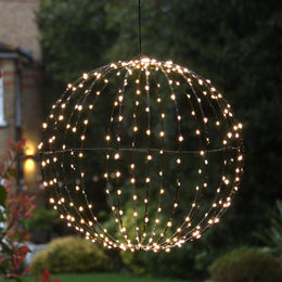 Outdoor LED Illuminated Decorative Spheres