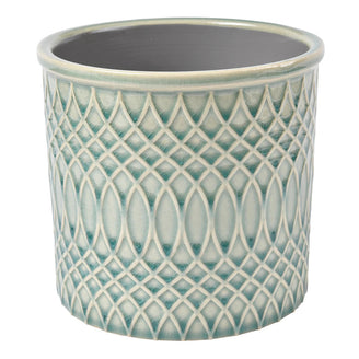 Moroccan Blue Plant Pot (6960231972924)