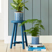 Porto Blue Moorish Plant Pot (6960226893884)