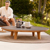 Aspect  Round Teak Coffee Table Base (6774471917628)