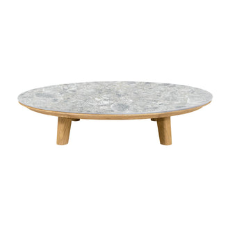 Aspect  Round Teak Coffee Table (6774471917628)