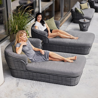 Basket Outdoor Daybeds with Cushions (6746898268220)