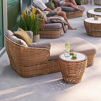 Basket Outdoor Daybeds with Cushions (6746898268220)