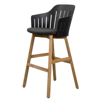 Choice Bar Chair with Teak Bar Legs (7110600884284)