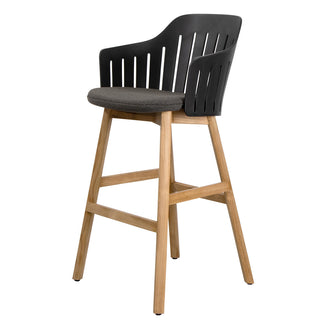 Choice Bar Chair with Teak Bar Legs (7110600884284)