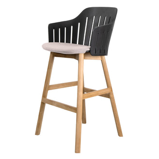 Choice Bar Chair with Teak Bar Legs (7110600884284)