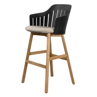 Choice Bar Chair with Teak Bar Legs (7110600884284)