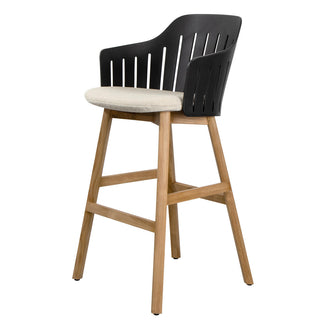 Choice Bar Chair with Teak Bar Legs (7110600884284)