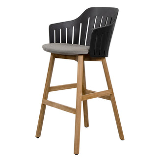 Choice Bar Chair with Teak Bar Legs (7110600884284)