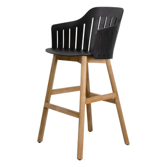 Choice Bar Chair with Teak Bar Legs (7110600884284)