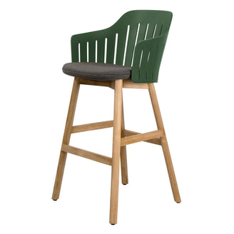 Choice Bar Chair with Teak Bar Legs (7110600884284)