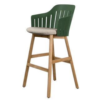 Choice Bar Chair with Teak Bar Legs (7110600884284)