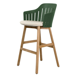 Choice Bar Chair with Teak Bar Legs (7110600884284)