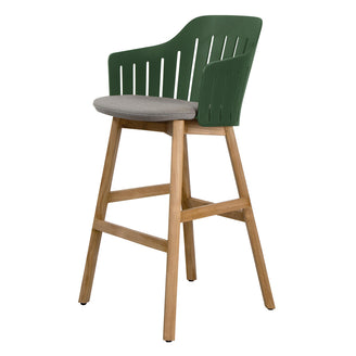 Choice Bar Chair with Teak Bar Legs (7110600884284)