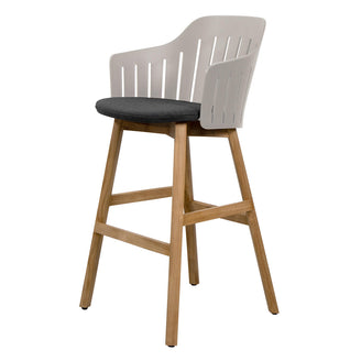 Choice Bar Chair with Teak Bar Legs (7110600884284)