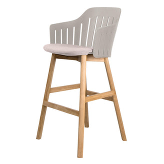 Choice Bar Chair with Teak Bar Legs (7110600884284)