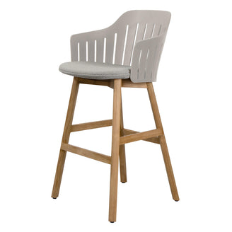 Choice Bar Chair with Teak Bar Legs (7110600884284)