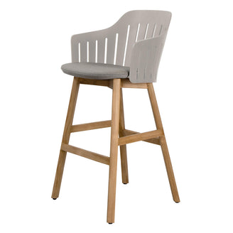 Choice Bar Chair with Teak Bar Legs (7110600884284)