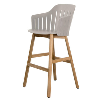 Choice Bar Chair with Teak Bar Legs (7110600884284)