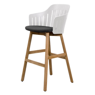 Choice Bar Chair with Teak Bar Legs (7110600884284)