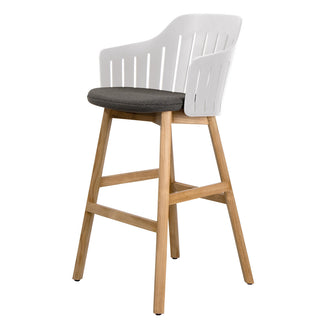 Choice Bar Chair with Teak Bar Legs (7110600884284)