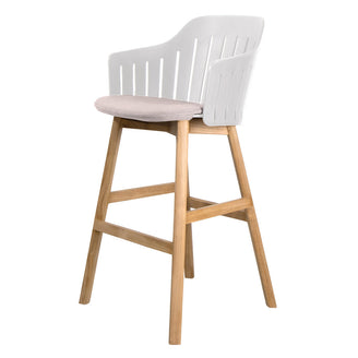 Choice Bar Chair with Teak Bar Legs (7110600884284)