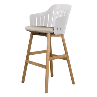 Choice Bar Chair with Teak Bar Legs (7110600884284)