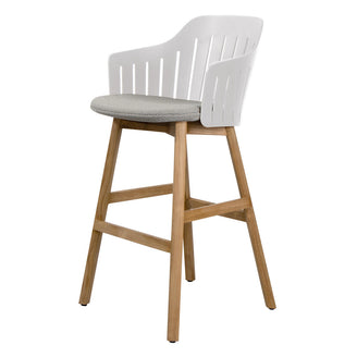 Choice Bar Chair with Teak Bar Legs (7110600884284)