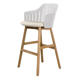 Choice Bar Chair with Teak Bar Legs (7110600884284)