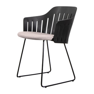 Choice Dining Chair with Black Sled Base (7110629621820)