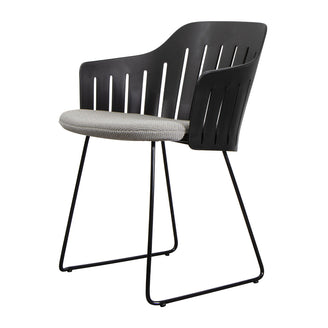 Choice Dining Chair with Black Sled Base (7110629621820)