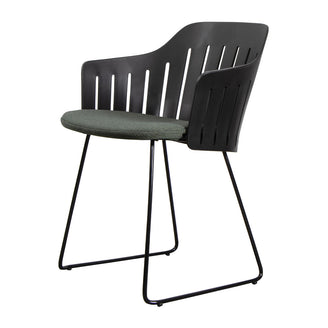 Choice Dining Chair with Black Sled Base (7110629621820)