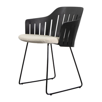 Choice Dining Chair with Black Sled Base (7110629621820)