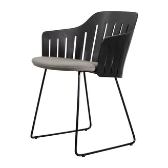 Choice Dining Chair with Black Sled Base (7110629621820)